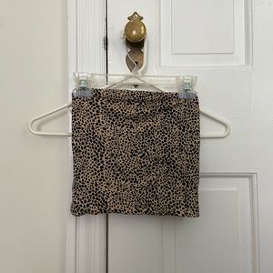 AE Leopard Print Tube Top